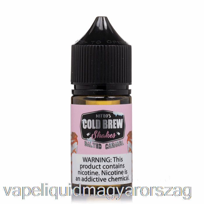 Sózott Karamell - Nitros Hideg Sör - 30 Ml 25 Mg Vape Folyadék